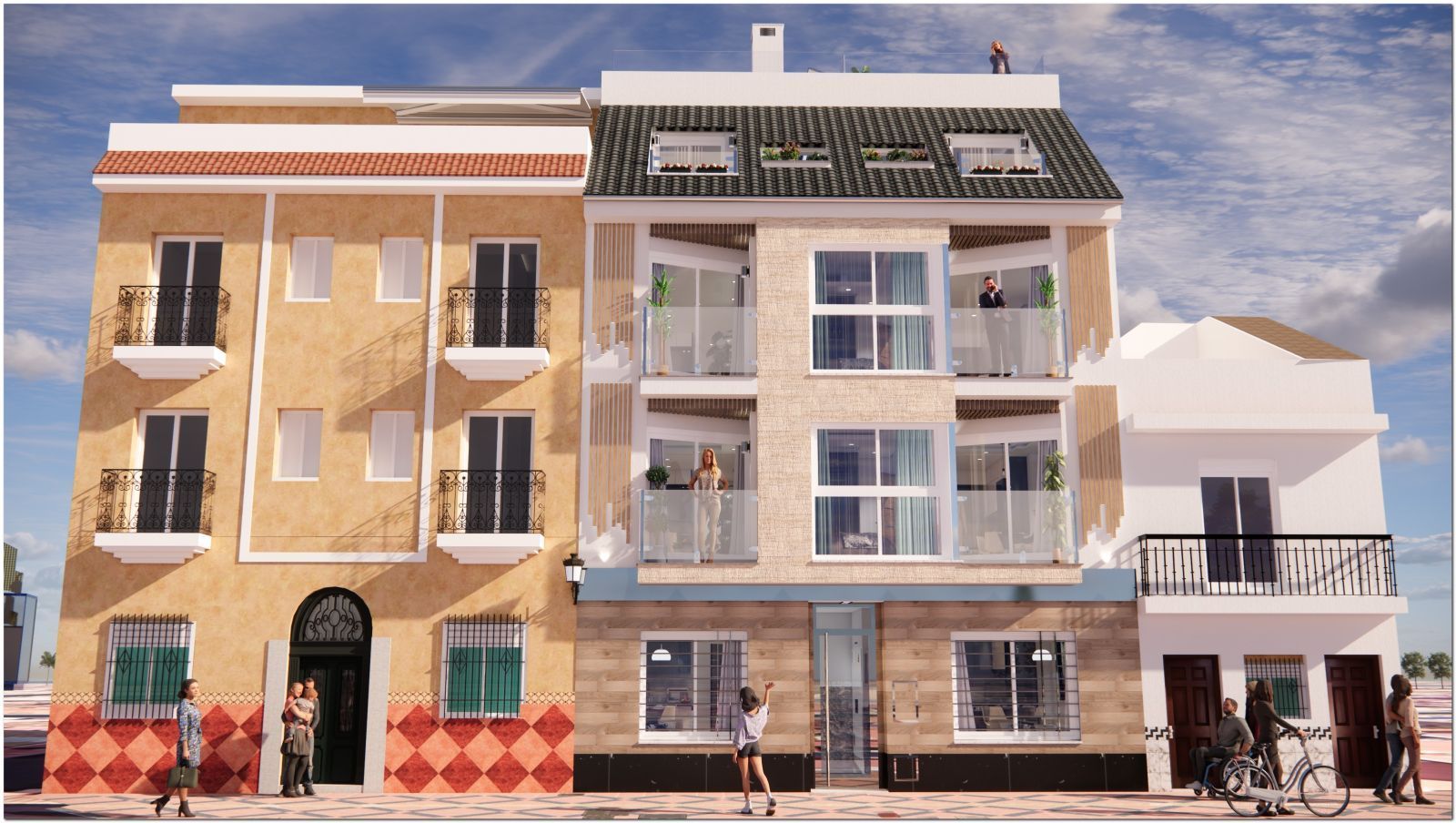 2 Bed Middle Floor Apartment in Fuengirola w Fuengirola — Apartament